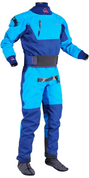 2026 Palm Mens Atom Drysuit 13864 - Azure / Navy